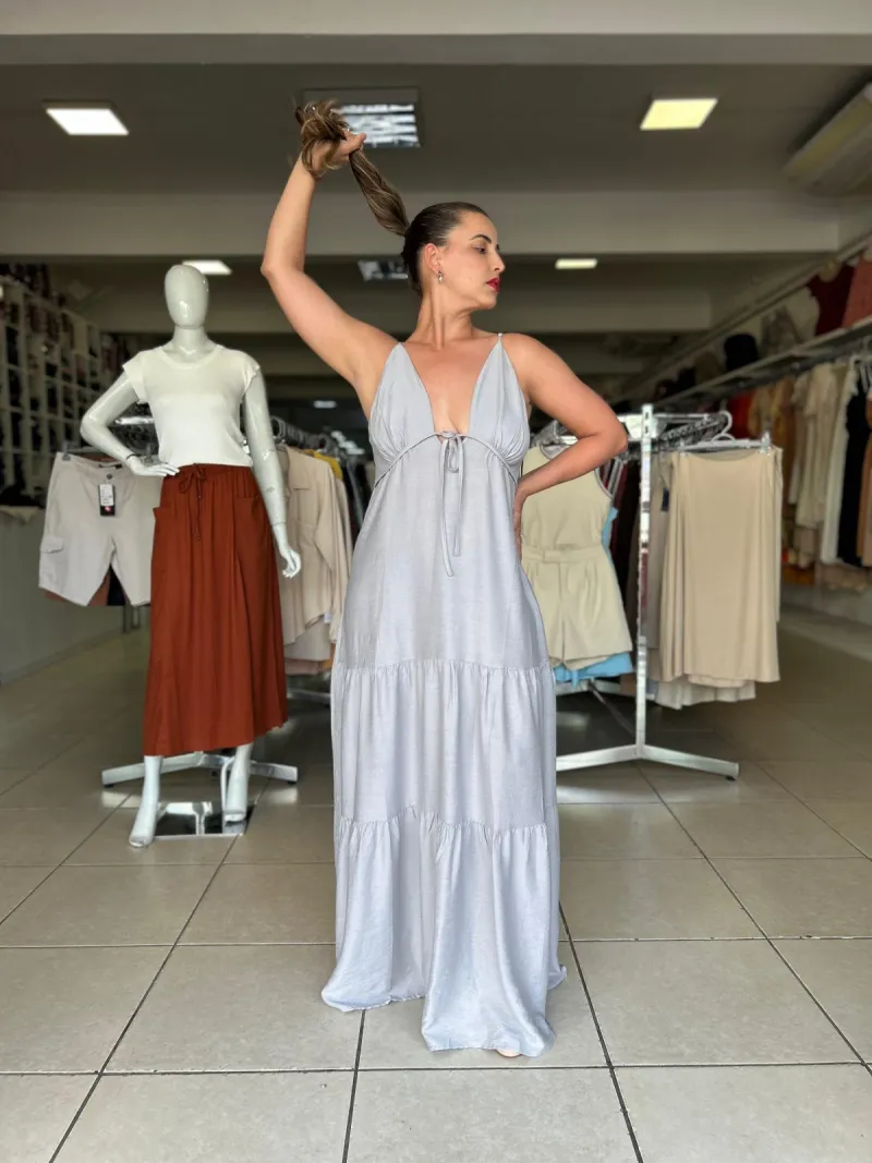 VESTIDO FEMININO C/ALÇA LG