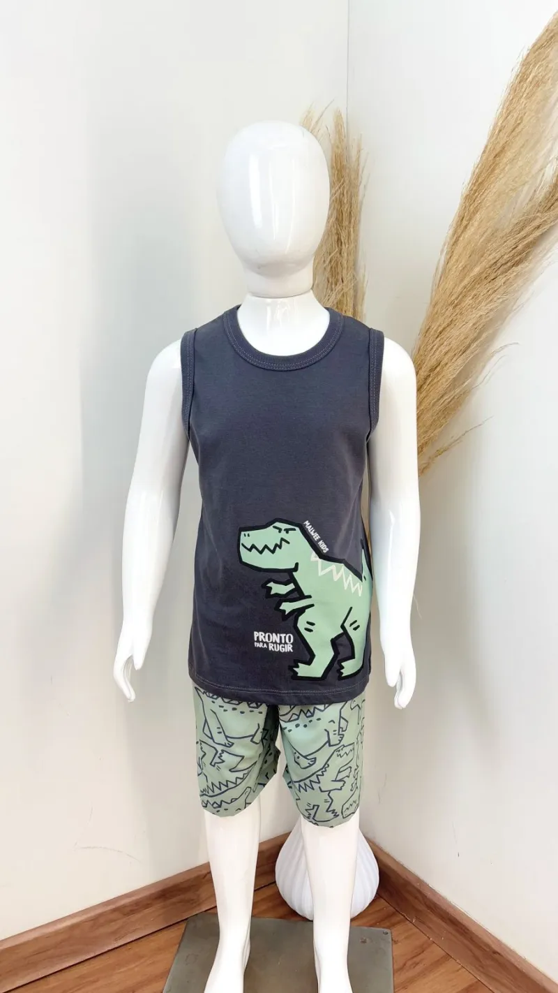 CONJUNTO MASCULINO INFANTIL SM+SHRT