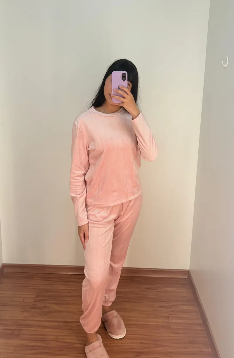 PIJAMA FEMININO ADULTO MANGA LONGA+CALÇA