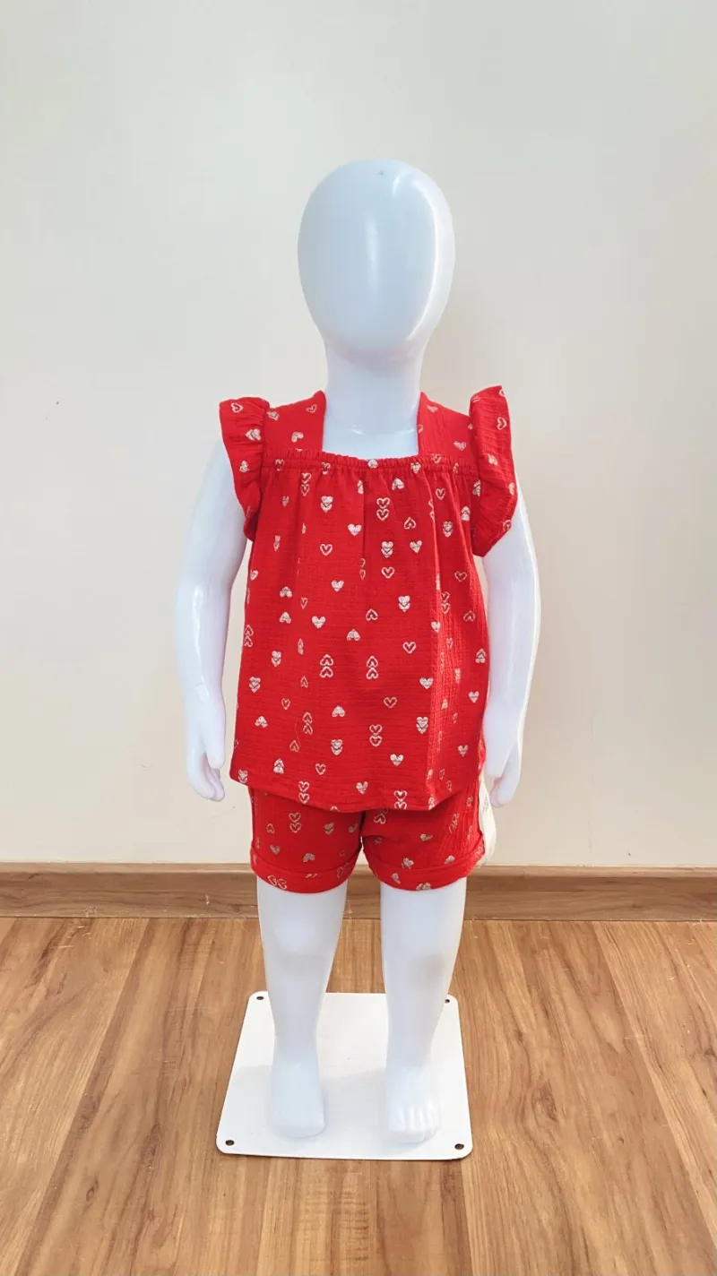 CONJUNTO FEMININO INFANTIL SM+SHRT