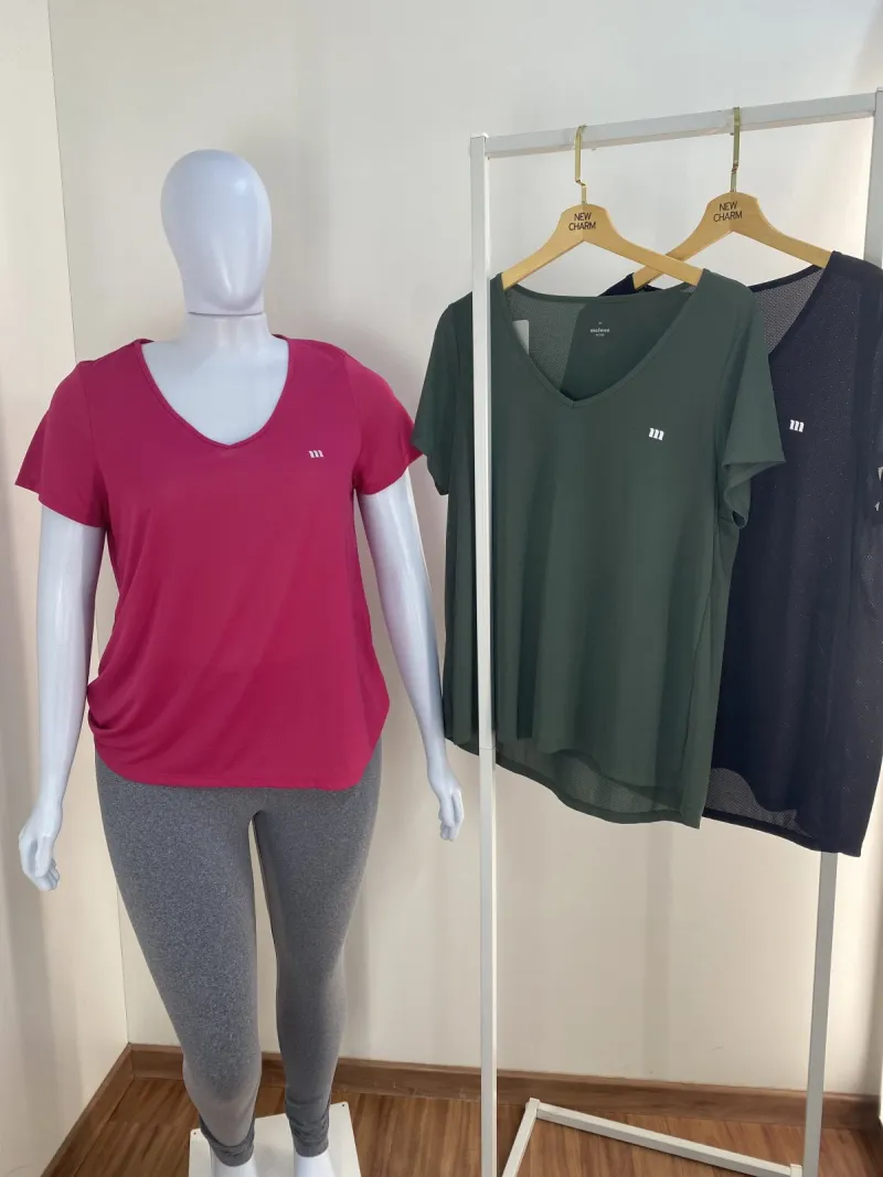 BLUSA FEMININO ADULTO SEM MANGA MULLET