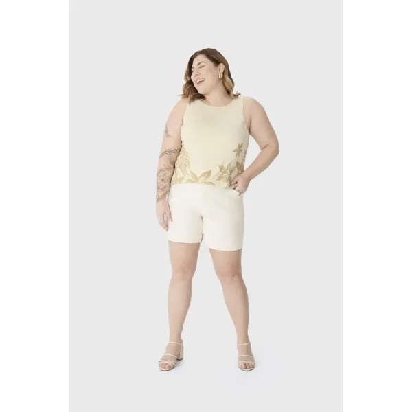 MALWEE — BLUSA FEMININO ADULTO SEM MANGA