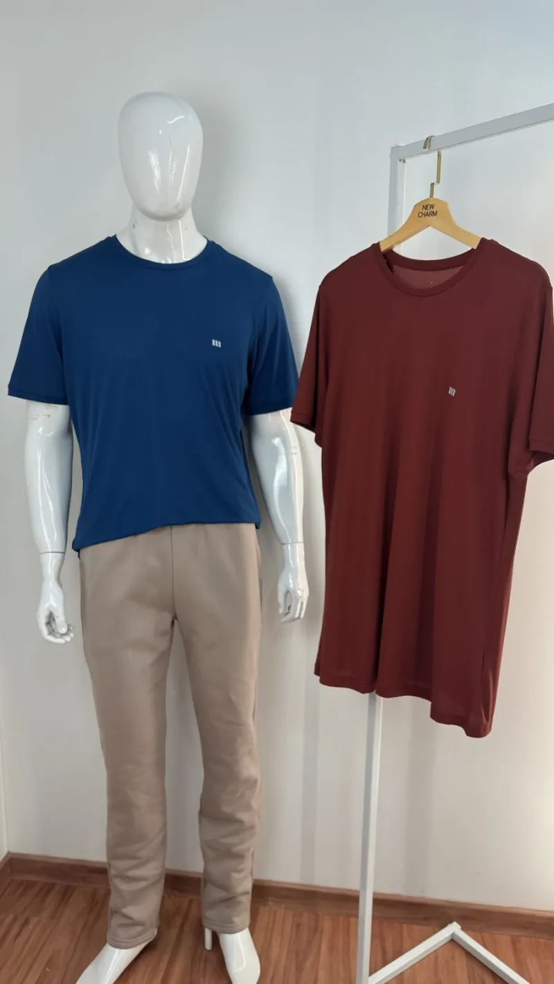 CAMISETA MASCULINO ADULTO SEM MANGA DRY