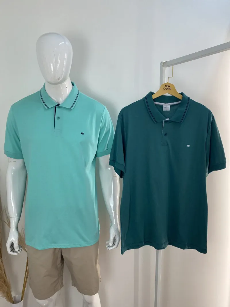POLO MASCULINO ADULTO SEM MANGA