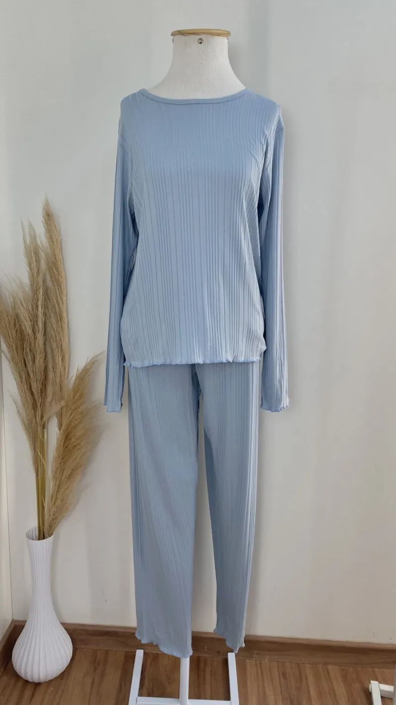 PIJAMA FEMININO ADULTO MANGA LONGA+CALÇA