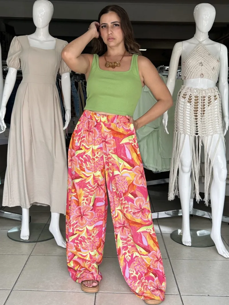 CALÇA FEMININO WIDE LEG LEG R09