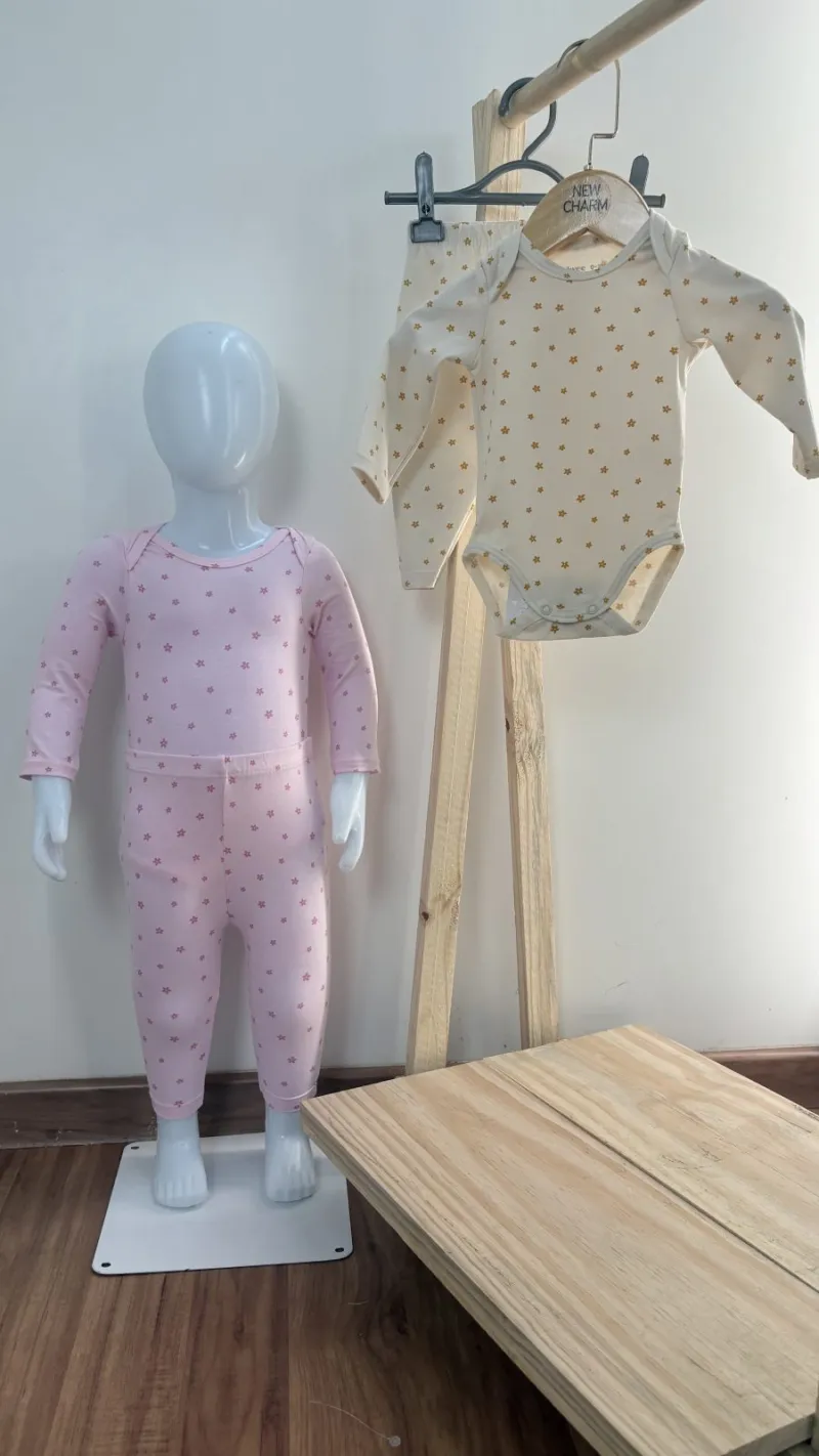 BODY FEMININO INFANTIL MANGA LONGA