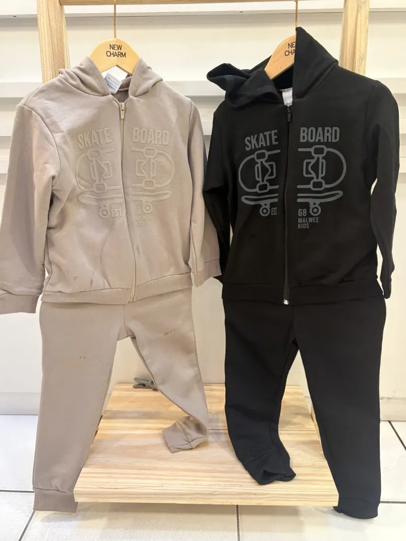 CONJUNTO MASCULINO INFANTIL JAQUETA+CALÇA