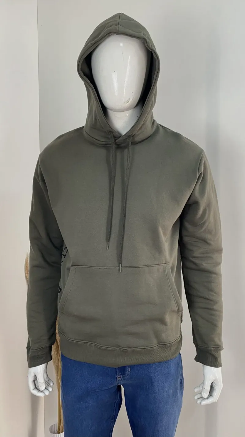 CASACO MASCULINO ADULTO C/CAPUZ