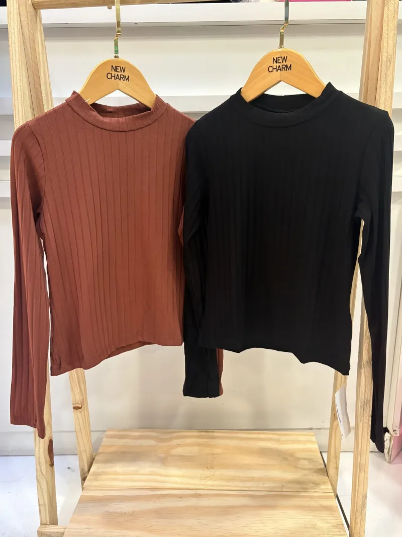 BLUSA FEMININO INFANTIL MANGA LONGA CNLD