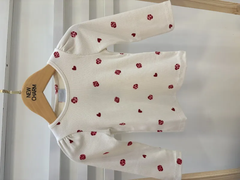 BLUSA FEMININO INFANTIL MANGA LONGA CLND