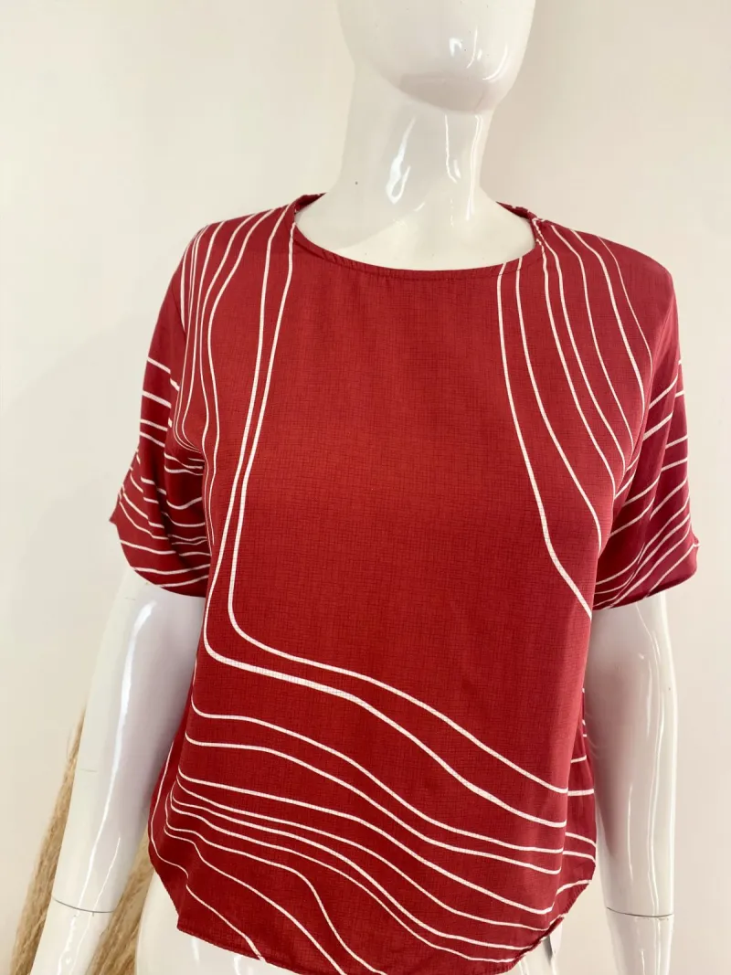 MALWEE — BLUSA FEMININO ADULTO MANGA CURTA