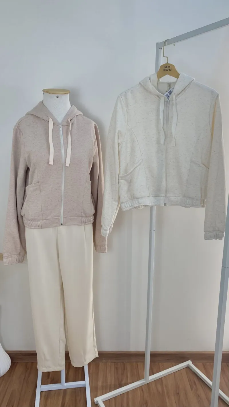 JAQUETA FEMININO ADULTO MOLETOM