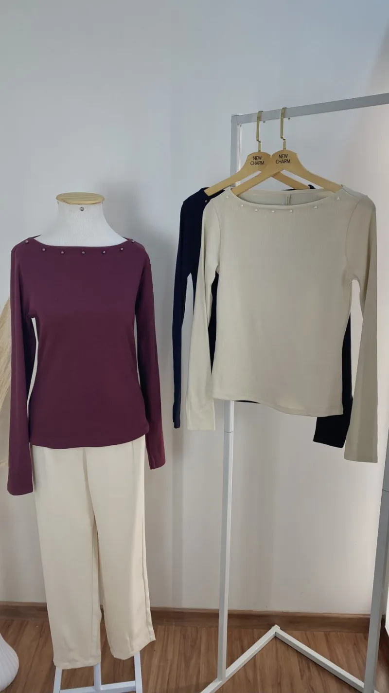 BLUSA FEMININO ADULTO MANGA LONGA CNLD