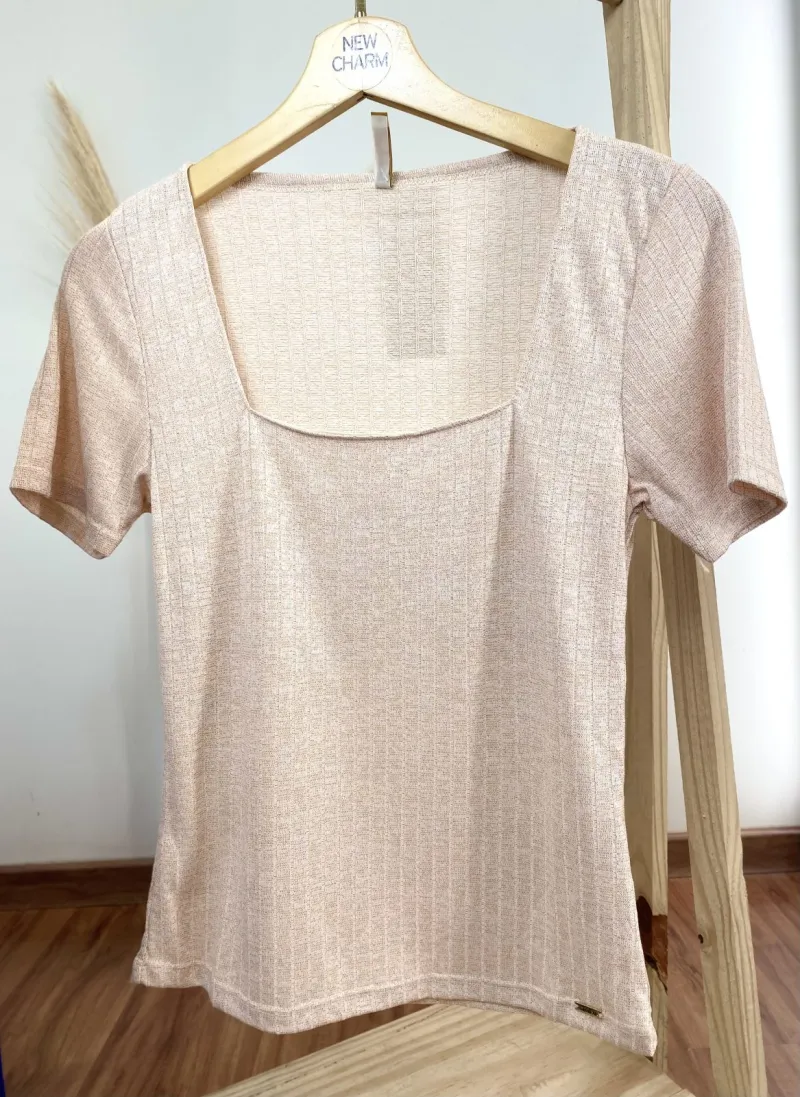 MARIALÍCIA — BLUSA FEMININO ADULTO MANGA CURTA
