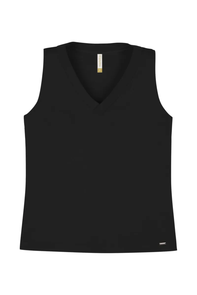 MARIALÍCIA — BLUSA FEMININO ADULTO SEM MANGA