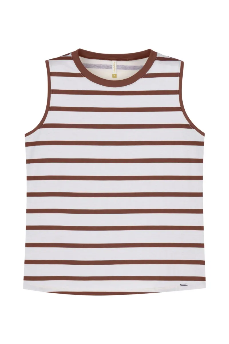MARIALÍCIA — BLUSA FEMININO ADULTO SEM MANGA