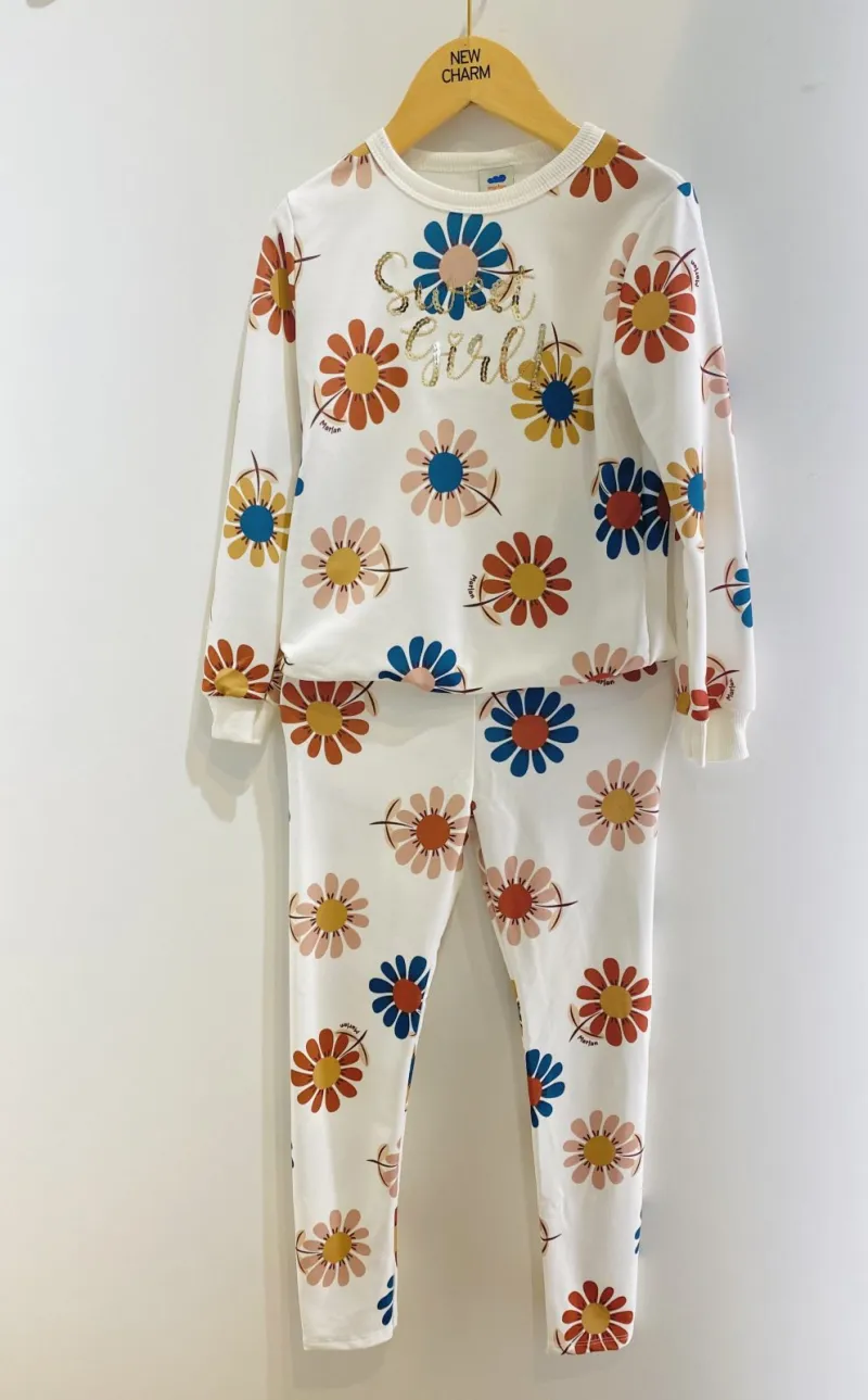 CONJUNTO FEMININO INFANTIL CASACO+CALÇA