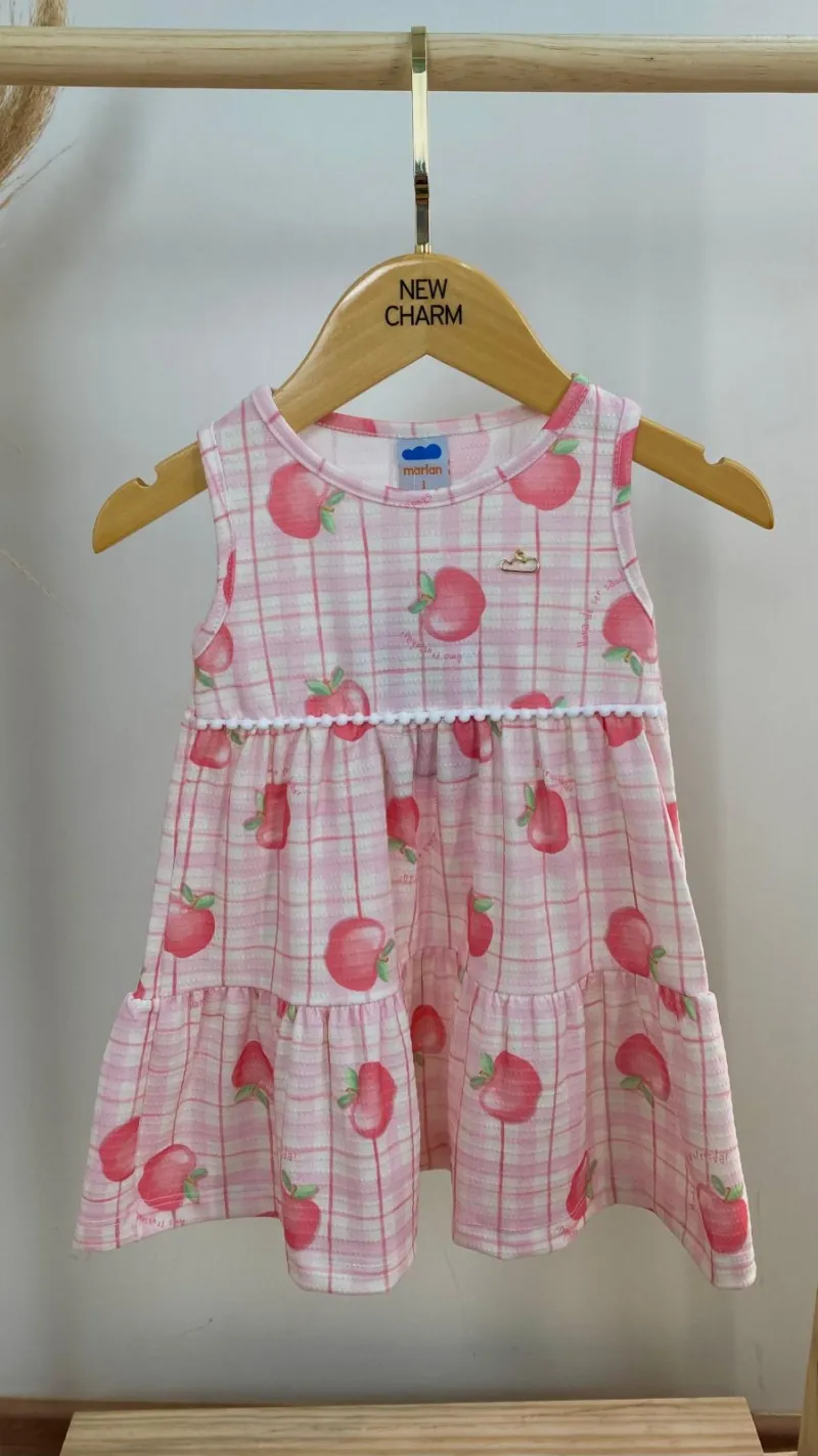 VESTIDO FEMININO INFANTIL SM CURTO