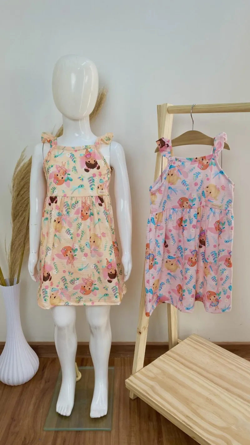VESTIDO FEMININO INFANTIL SM