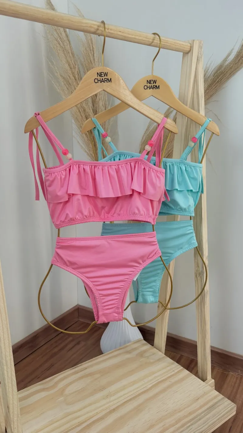 BIQUINI FEMININO INFANTIL S/BOJO