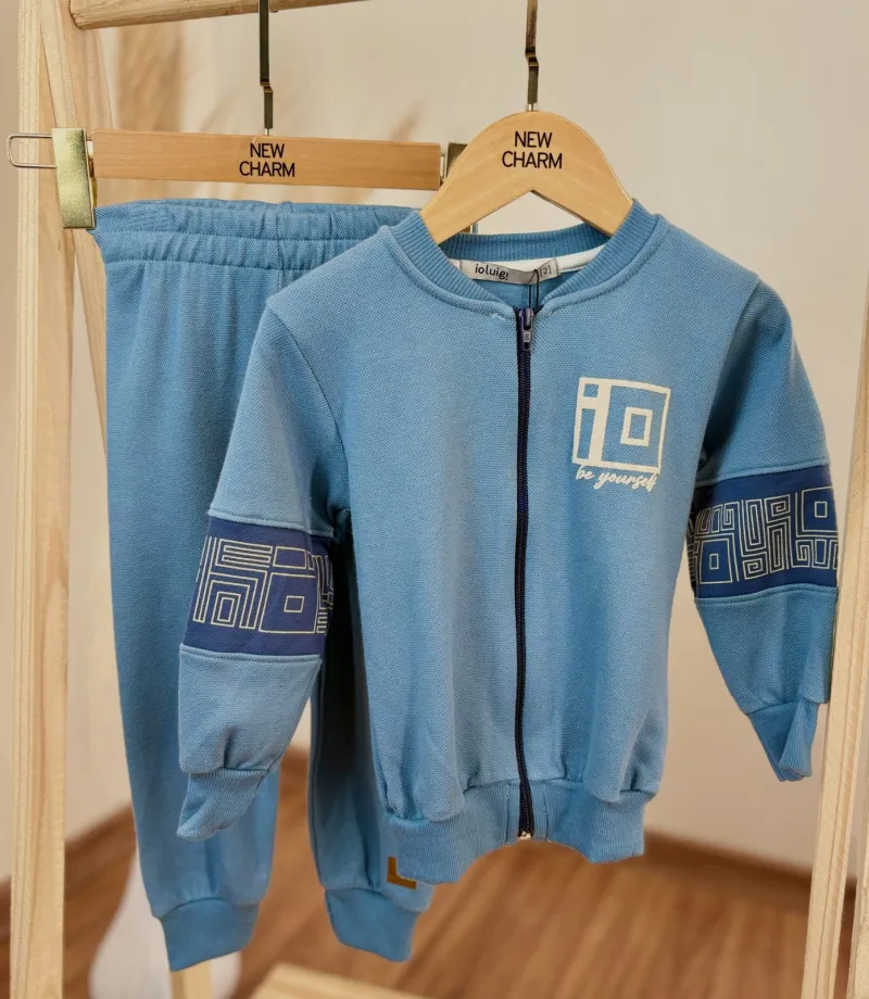 CONJUNTO MASCULINO INFANTIL JAQUETA+CALÇA