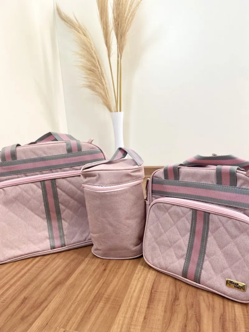 MAVE — KIT BOLSA C/4PÇ FEMININO INFANTIL