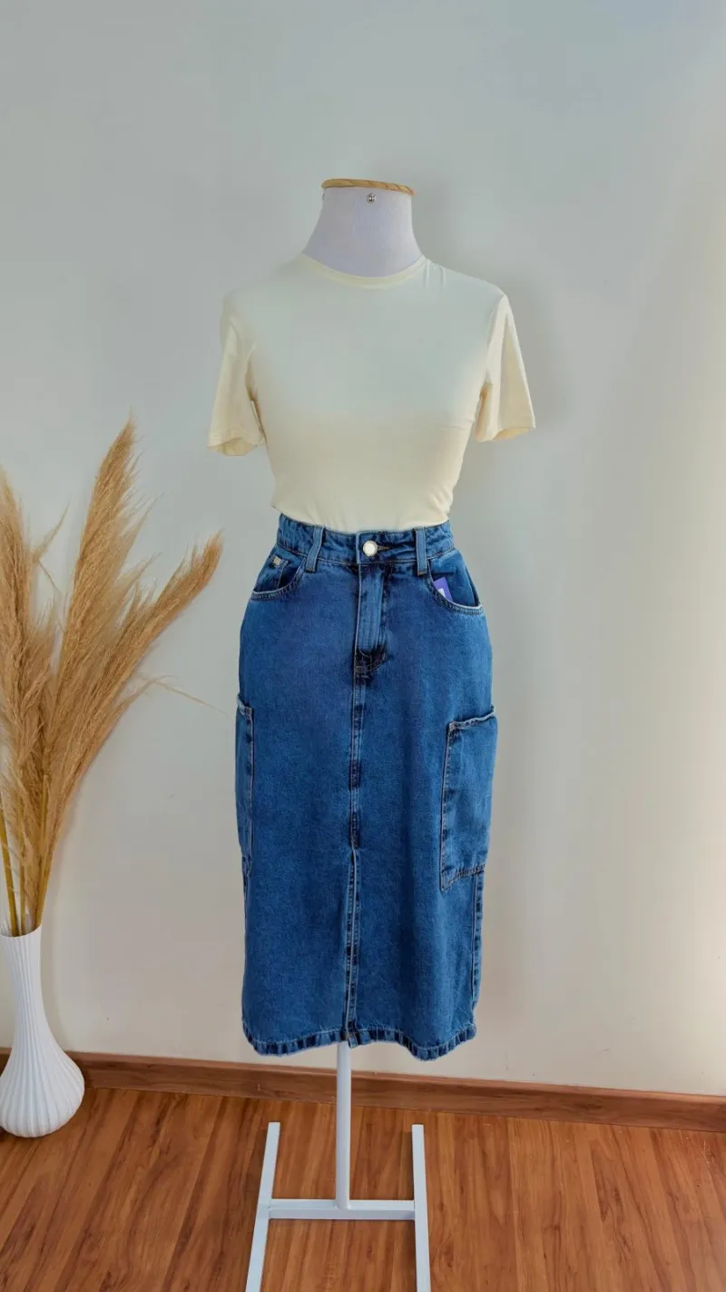SAIA FEMININO MIDI