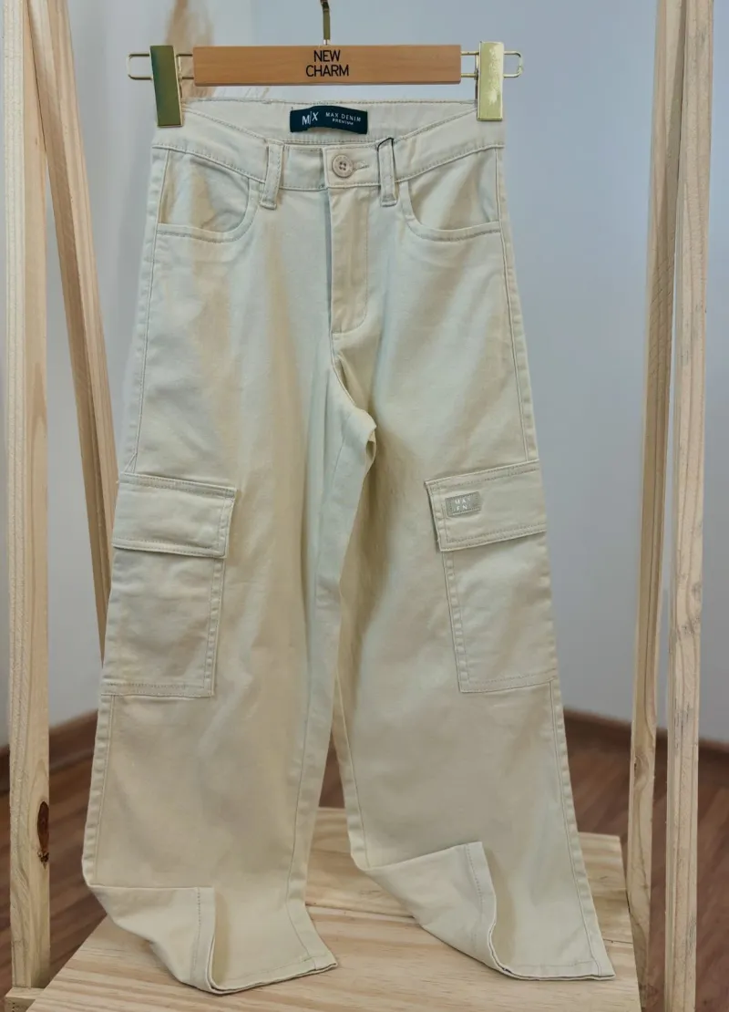 CALÇA FEMININO INFANTIL WIDE LEG