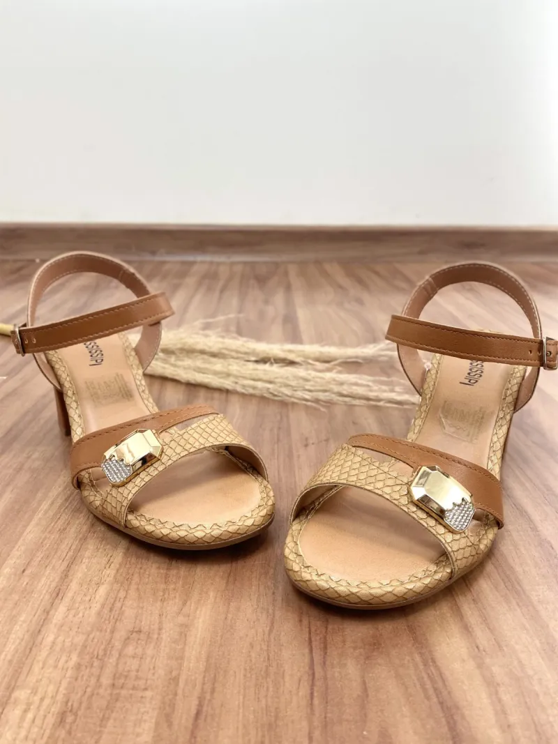 MISSISSIPI — SANDALIA FEMININO ADULTO C/SALTO