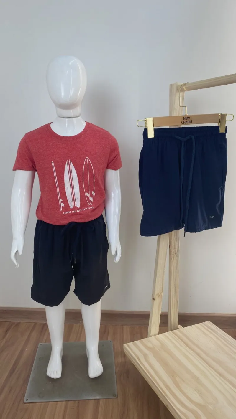 SHORTS MASCULINO INFANTIL