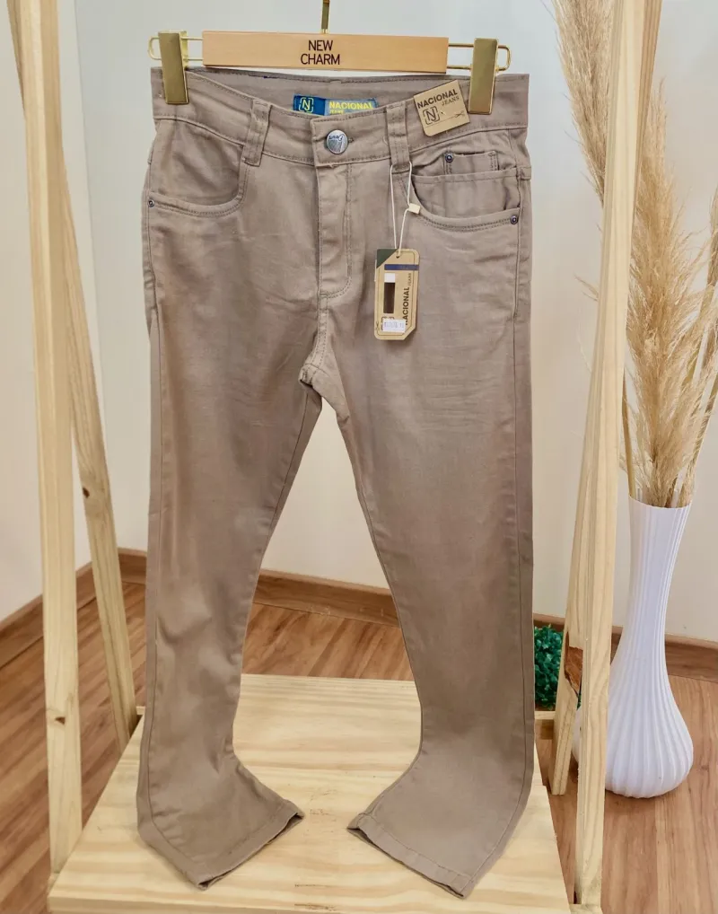 CALÇA MASCULINO INFANTIL SLIM