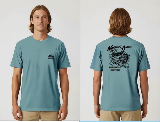 NATURAL ART — CAMISETA MASCULINO ADULTO SEM MANGA