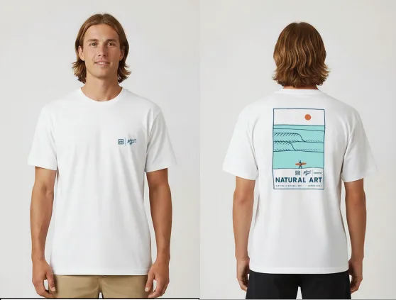 NATURAL ART — CAMISETA MASCULINO ADULTO SEM MANGA