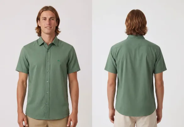 NATURAL ART — CAMISA MASCULINO ADULTO SEM MANGA