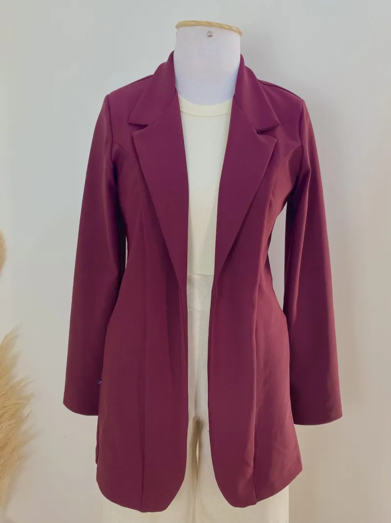 BLAZER FEMININO LONGO R72