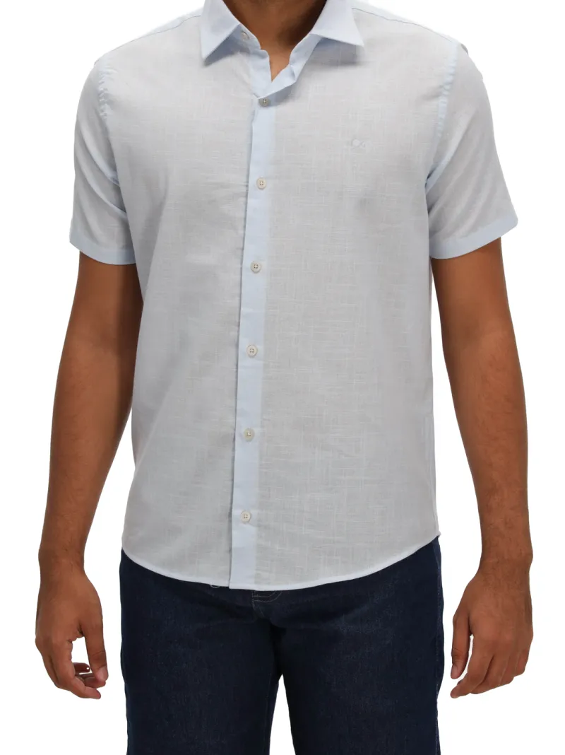 OGOCHI — CAMISA MASCULINO SEM MANGA SLIM