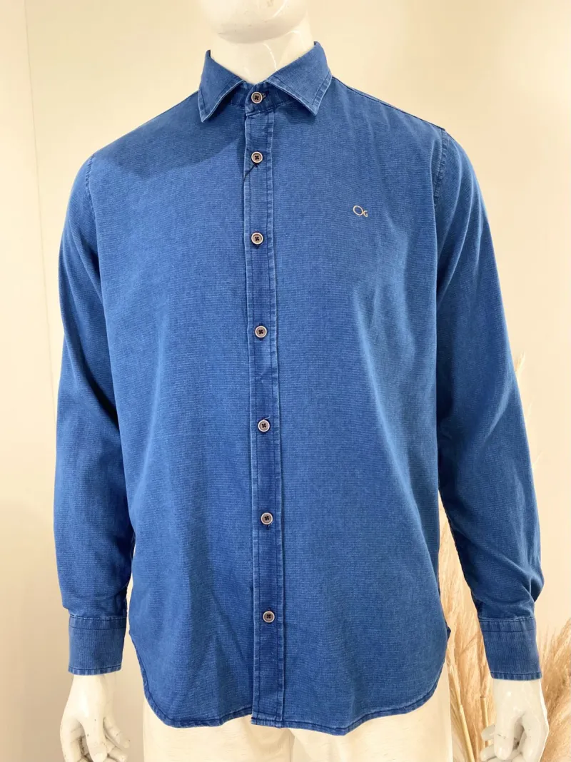 CAMISA MASCULINO ADULTO MANGA LONGA