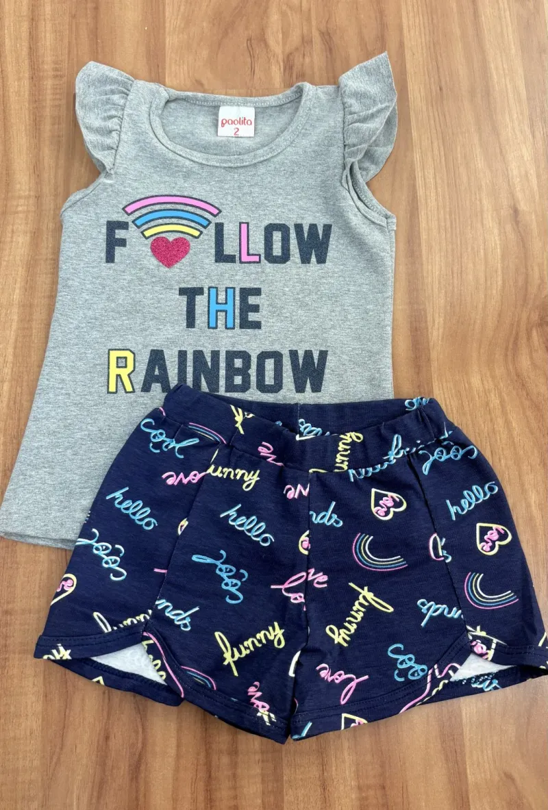 CONJUNTO FEMININO INFANTIL SM R130