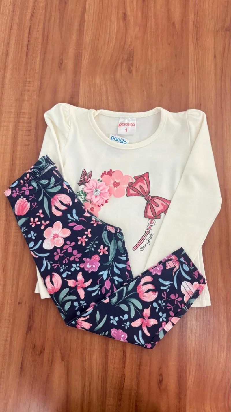CONJUNTO FEMININO INFANTIL R130
