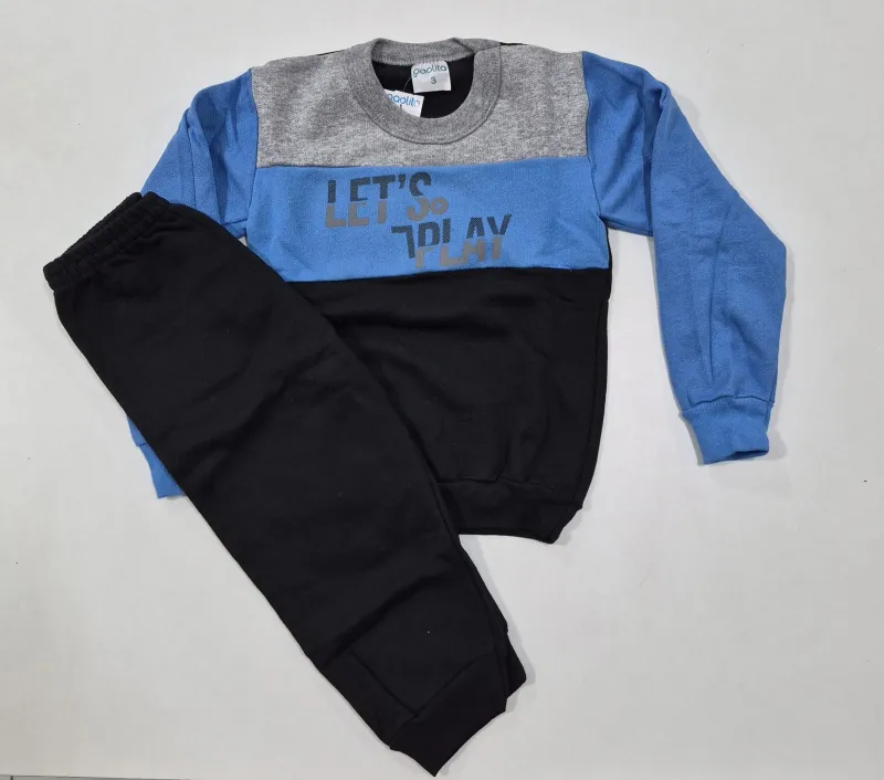 CONJUNTO MASCULINO INFANTIL MANGA LONGA R130