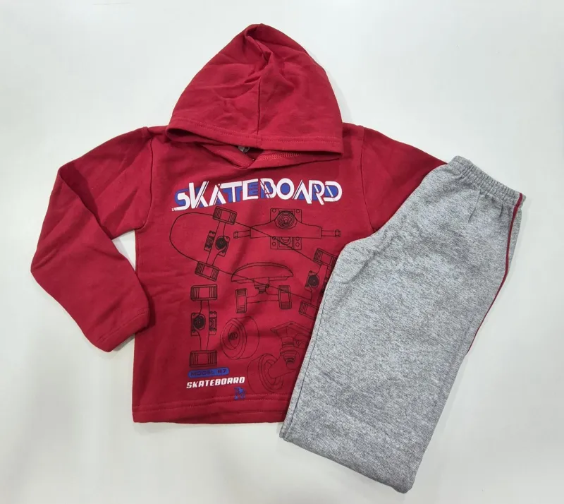 CONJUNTO MASCULINO INFANTIL MANGA LONGA R130