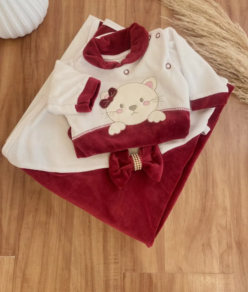 SAIDA MATERNIDADE FEM 2PÇS