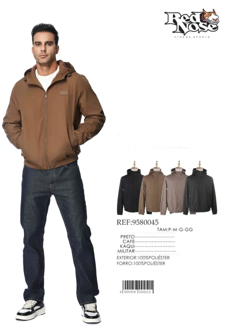 JAQUETA MASCULINO ADULTO CURTO VENT