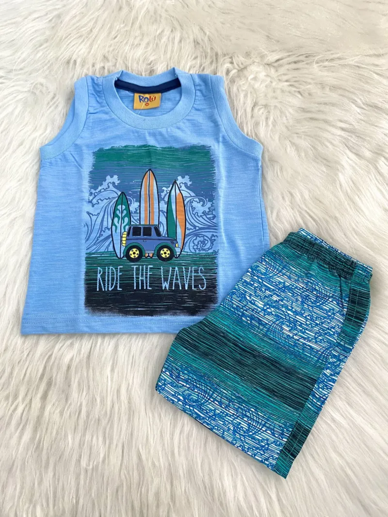 CONJUNTO INFANTIL MASCULINO ROLU