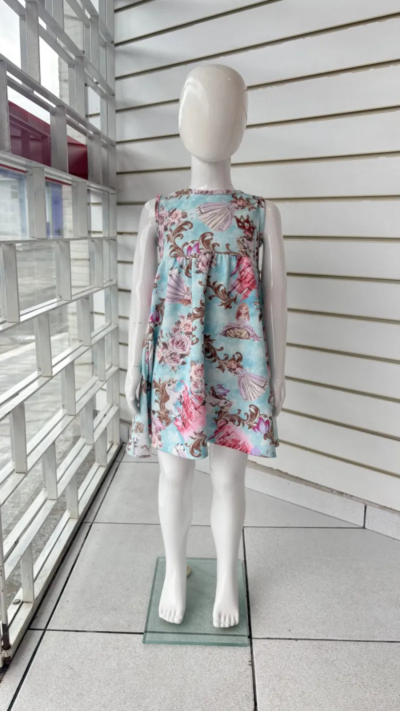 VESTIDO FEMININO INFANTIL SM R01