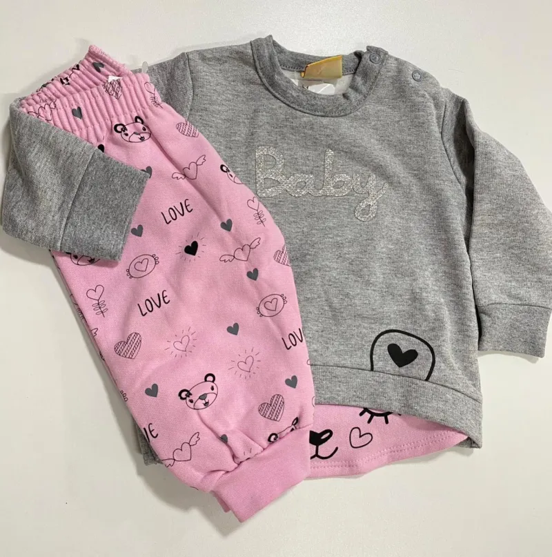 CONJUNTO FEMININO INFANTIL MLTN R01