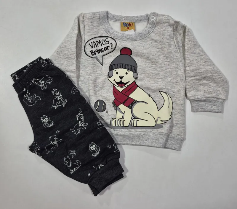 CONJUNTO MASCULINO INFANTIL MLTN R01