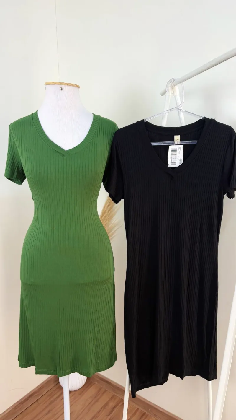 VESTIDO FEMININO SEM MANGA CNLDO