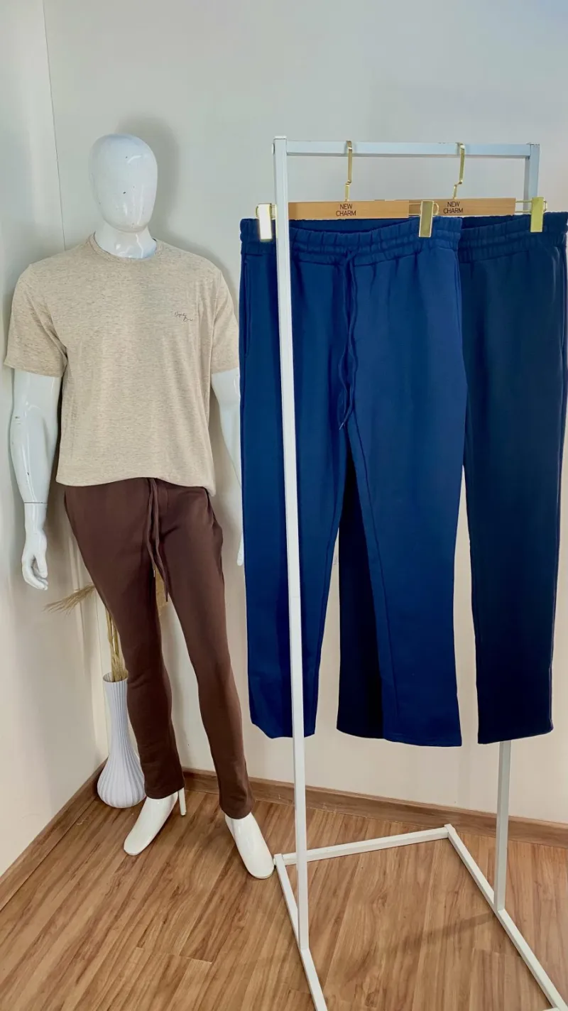 CALÇA MASCULINO ADULTO MOLETOM